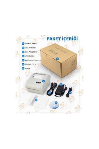 Netum Zjiang ZJ9210 Termal Etiket Barkod Yazıcı