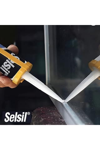 2 Adet Mutfak Ve Banyo Silikonu Küflenme Yapmaz Duşakabin Şeffaf