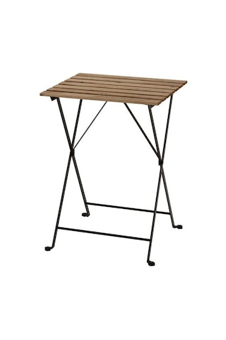 Ikea Tärnö Katlanabilir Masa, Siyah-kahverengi, 55x54 Cm
