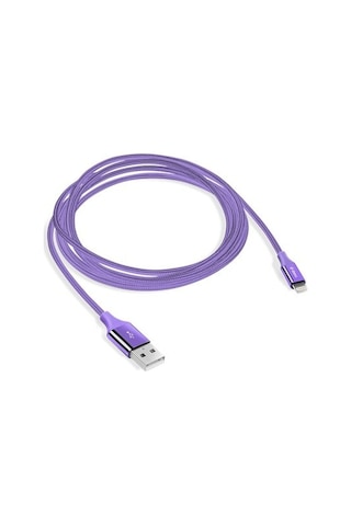 Ttec Alumicable Lightning İle Uyumlu Kablo Mor 1.2m - 2dk16mr 1 Adet