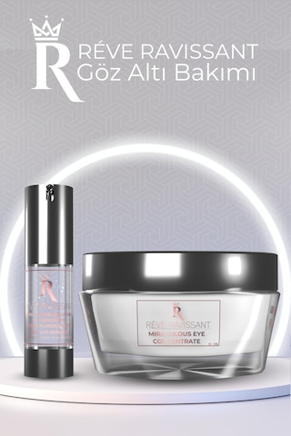 Göz Altı Kırışıklıklarına Karşı Serum Ve Krem Yoğun Bakım