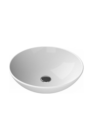Turkuaz Seramik Zero Daire Çanak Lavabo 46CM Hariç
