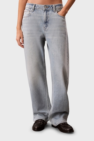 Calvin Klein % 100 Pamuk Straight Fit Düşük Bel Jeans Lv047g797g1xo Bayan Kot Pantolon Lv047g797g 1xo Açık Mavi