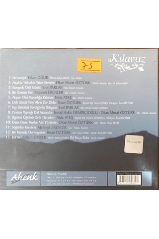 Plak Değildir Cd Dir Cd Klavuz Dost Kervanı 2 Cd