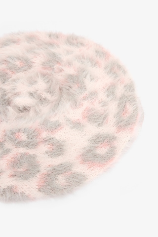 Penti Pembe Kız Çocuk Leopar Desenli Bere
