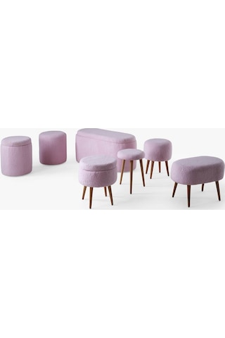 Teddy Sandıklı Set Pembe Pembe