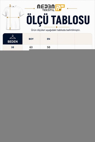 Neden Tekstil Kadın Basic & Baskılı Yuvarlak Yaka T-shirt - Mavi