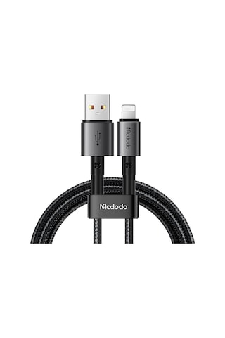 Mcdodo Ca-3580 36w 3a Apple iPhone Uyumlu Hızlı Şarj Data Aktarım Kablo 1.2m-siyah