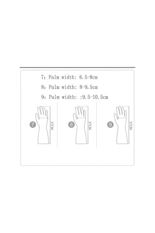 Wrxmıjnhgsa İndirimi, Eldivenler Eldivenler El Yıkama Kauçuk Uzun Temizlik Sıcak Eldivenler Mutfak Lateks Bulaşık Yıkama Aletleri Bulaşık Eldivenleri Mutfak Yemek Bar Diğer