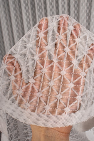 Karo Desen Örme Tül Perde 1139