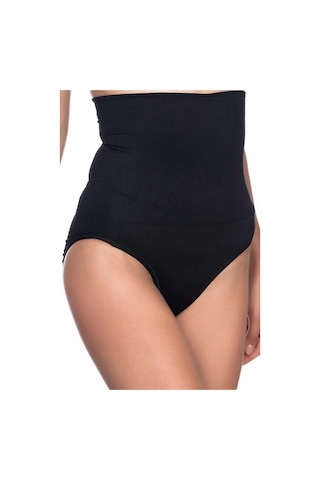 Online Kapsulavm Avm Alışveriş Siyah Yüksek Bel Double Slip Korse Ten