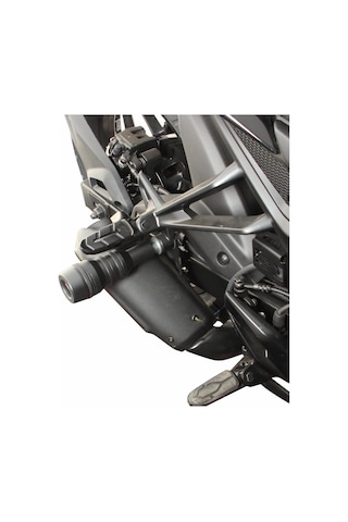 GP Kompozit  Bajaj Pulsar F 250 2022-2024 Uyumlu Egzoz Koruma Takozu Siyah