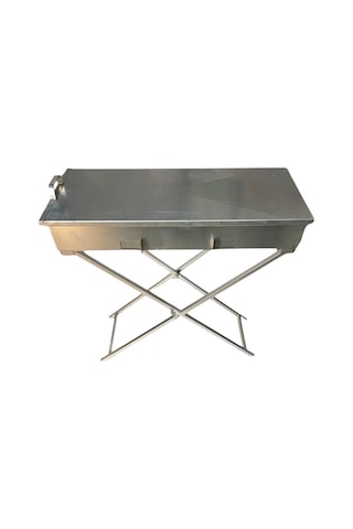 Demir Mangal Katlanır Ayaklı 85 Cm Inox