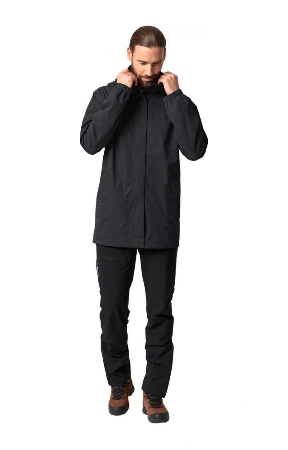 Vaude Escape Rain Erkek Parka 45015 Black