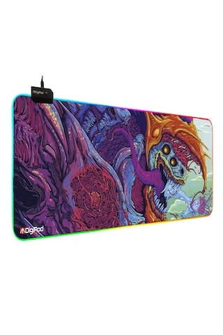 Digipod Rgb Oyuncu Mousepad Rgb Gaming Oyuncu Mouse Pad Kaymaz Taban 70 X 30 4mm Kalınlık 003