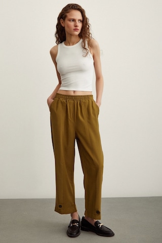 Never More Lastikli Salaş Pantolon Haki