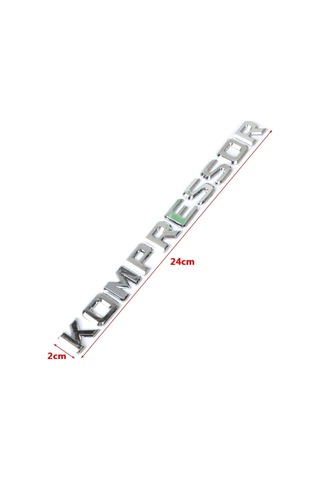 Kompressor Yazısı - Mercedes Kompressor C180 C200 C230 E200 E230