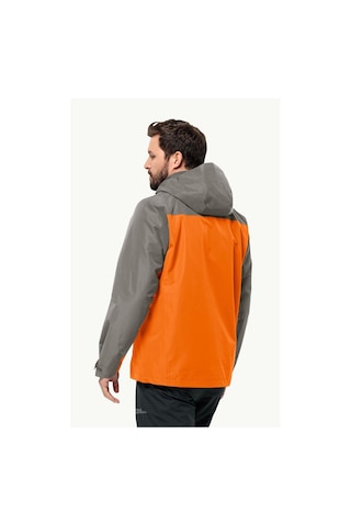 Jack Wolfskin Taubenberg 3in1 Jkt M Erkek Mont 1115311 Turuncu - Grı Turuncu - Grı