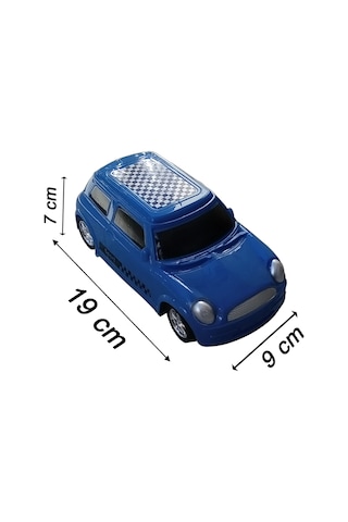 Uzaktan Kumandalı Full Fonksiyon Mini Cooper Hızlı Araba Mavi