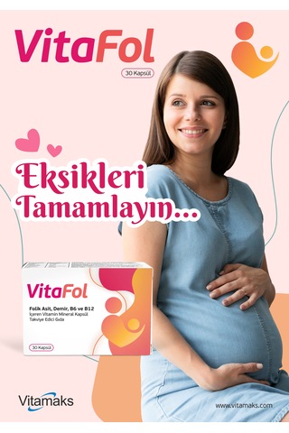 Vitamaks Vitafol 30 Kapsül