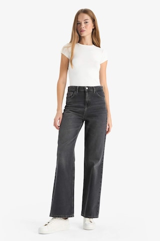 Defacto 90s Wide Leg Yüksek Bel Uzun Jean Pantolon F2943ax25wnnm36 Antrasit