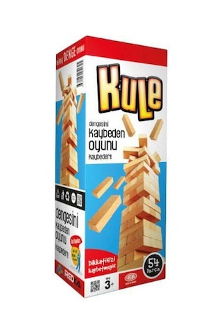 Redka Müthiş Ahşap Denge Kule Oyunu 3+