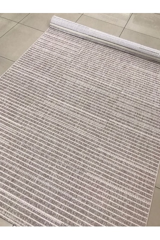 Liparis Sisal Halı Dc429 Serisi Oturma Salon Yatak Odası Halısı Kahve
