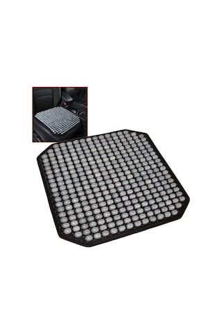 Guard Oturma Minderi Ahşap Boncuklu Gri 733.gr