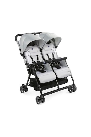 Chicco Ohlala Twin İkiz Bebek Arabası Silver Silver