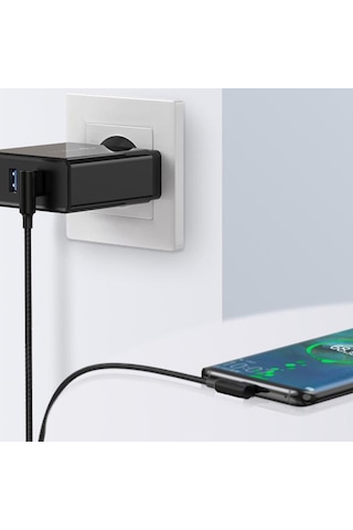 Helt HT-81 Plastik 100 CM Micro Şarj Ve Data Kablosu Kırmızı