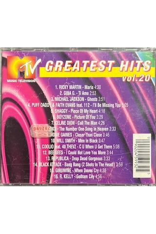 Müzik Cd Sidir - Plak Değildir Cd Mtv Music Television Greatest