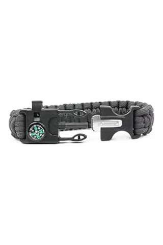 Çok Fonksiyonlu Paracord Bileklik Out-4310 Açık Sarı