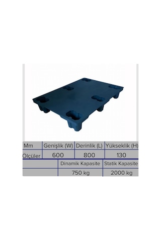 60 80 Plastik Palet