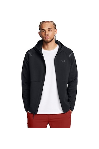 Under Armour Unstoppable Fleece Erkek Siyah Kapüşonlu Ceket