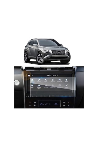 Hyundai Tucson 2021 10.25 Inç Multimedya Glass Ekran Koruyucu Nano