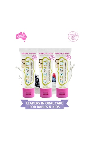 Jack N Jill Doğal Sertifikalı Diş Macunu Orman Meyve Aromalı 3 Lü Paket 3x50g Jack N Jill Doğal Sertifikalı Diş Macunu Orman Meyve Aromalı 3 Lü Paket 3x50g