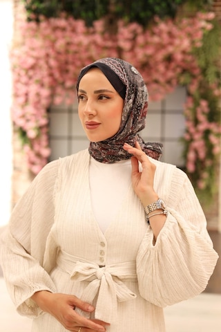 Silk Home Nariya Şal 90001-13 Bordo