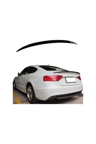 Audi A5 Bagaj Üstü Piano Black Spoiler 2009-2016
