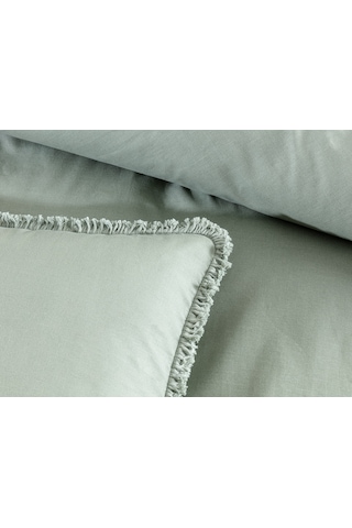 Madame Coco Sona King Size Püsküllü Nevresim Takımı Nt0000000143kıng Sıze-haki Haki