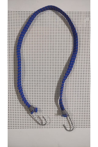 Bagaj Lastiği Yassı Tip 1.5 Cm Enli Yassı Tipli Metal Kancalı 100 Cm Yerli Üretim Kod :dmx4751