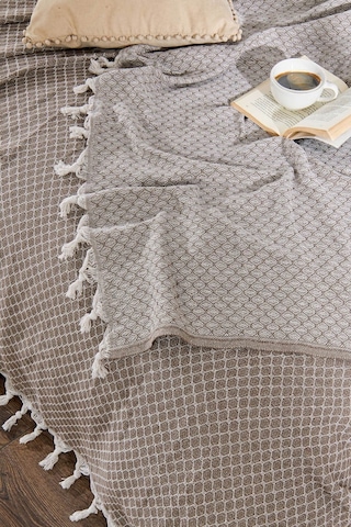 Rebeka Kahverengi Alice - Çift Kişilik Pike 200x230 Kahverengi