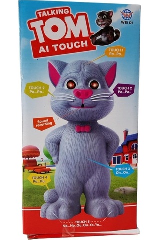 Oyuncak Konuşan Kedi Tom Ses Kaydeden Müzikli 23 Cm Talking Tom C