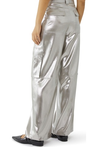 Simkhai Geniş Paça Kargo Pantolon Silver