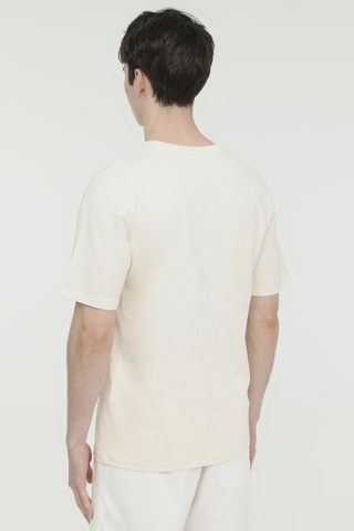 Jack & Jones Jorlafayette Tee Ss Crew Bej Erkek Kısa Kol T-shirt 000000000101961708 Bej