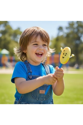 Nostaljik Eğitici Emoji Lak Lak Emoji Oyuncak - Çocuklar İçin Ritim Ve Koordinasyon Oyuncağı