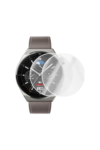 Huawei Watch Gt3 Pro 46mm Ekran Koruyucu Şeffaf Tpu Film 2 Adet