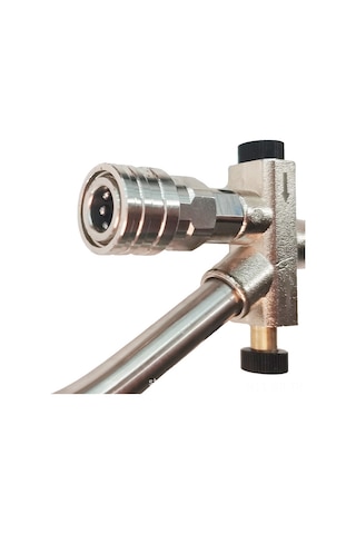 Singree "paslanmaz Çelik Çift Uçlu Köpük Tabancası Aksesuarı - 1/4'' Hızlı Bağlantı"