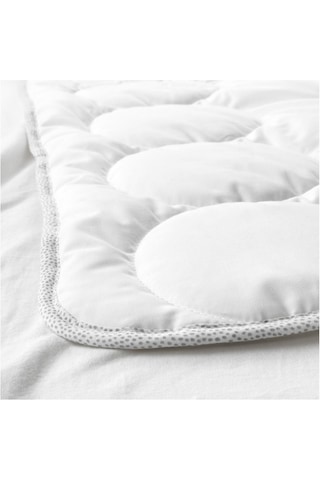 Pamuk/liyosel Bebek Yorganı 110 x 125 CM Beyaz