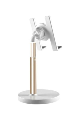 Fortunelane 360 Dön. Ve Yükseklik Ayarlı Altın Stand - Telefon/tablet