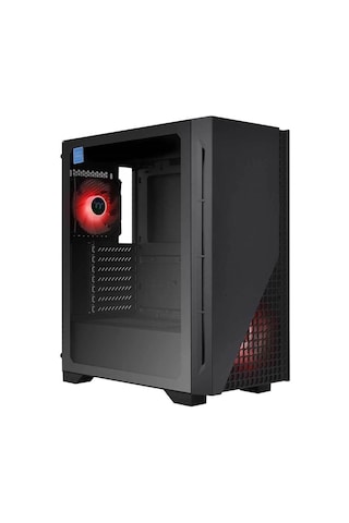 Thermaltake H330 650W Kırmızı Ledli 2x120 MM Fanlı Tempered Glass Bilgisayar Kasası